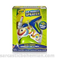 Crayola Air Marker Sprayer Set Airbrush Kit For Kids Art Gift for Kids 8 & Up Turns Your Classic Crayola Markers Into Beautiful Spray Art Motorized Sprayer for Consistent & Smooth Results Every Time B01CIMC8JI